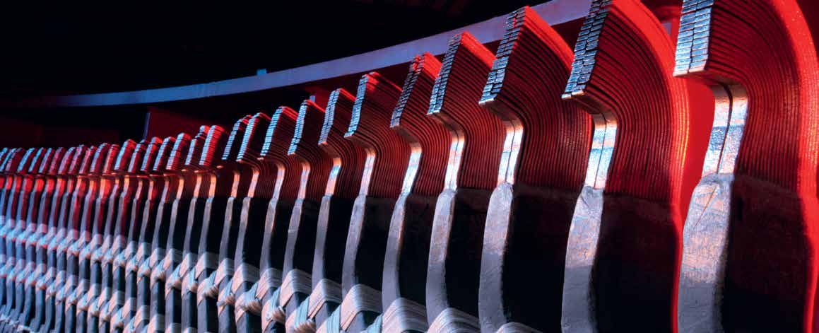 Hydro generator hall