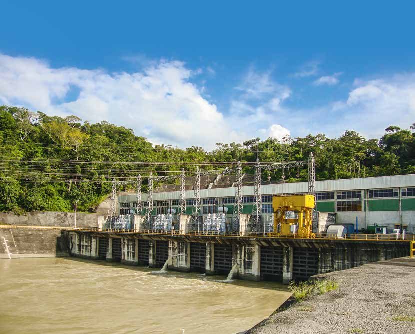 Hydropower powerhouse